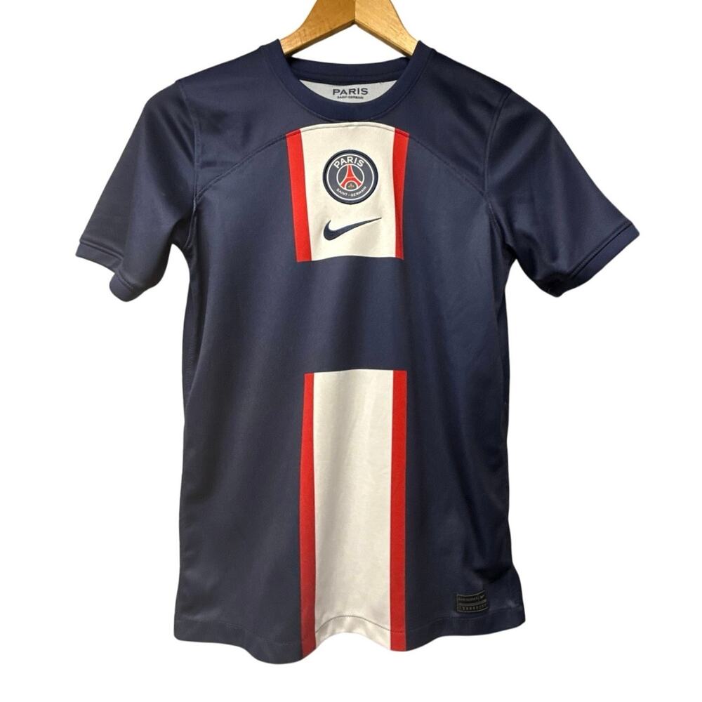 Nike Paris Saint-Germain Youth L 22/23 PSG Home Stadium Soccer Jersey Football